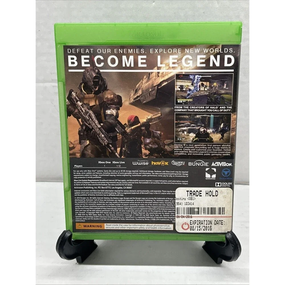 Destiny (Microsoft Xbox One, 2014)